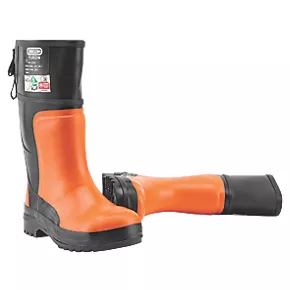 Oregon Yukon Safety Chainsaw Wellies Orange / Black Size 8 - Durable Chainsaw Boots for Professionals 5 Oregon Yukon Safety Chainsaw Wellies Orange / Black Size 8 - Durable Chainsaw Boots for Professionals - Image 5