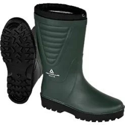 Wellies Sales 27 Delta Plus FROSTOBVE Non Safety Wellies Green-Black Size 9 | Durable & Comfortable Wellingtons