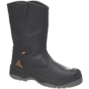 Site Hydroguard Safety Rigger Boots - Black, Size 12 | Durable & Waterproof Work Boots 1 Site Hydroguard Safety Rigger Boots - Black, Size 12 | Durable & Waterproof Work Boots