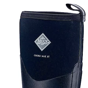 Muck Boots Chore Max Safety Wellies - Black, Size 13 | Heavy-Duty Work Boots 4 Muck Boots Chore Max Safety Wellies - Black, Size 13 | Heavy-Duty Work Boots - Image 4