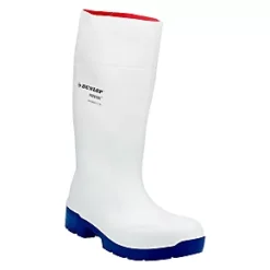 Dunlop Food Pro Safety Wellies White Size 10 - Premium Safety Footwear for Food Industry