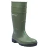Dunlop Protomastor 142VP Safety Wellies - Green, Size 3 | Durable & Comfortable Safety Wellingtons