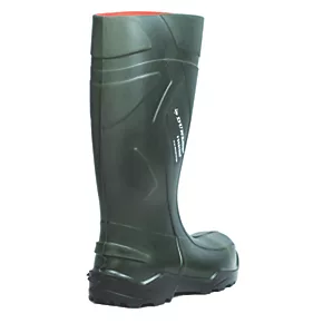 Dunlop Purofort+ Safety Wellies Green Size 11 - Durable & Comfortable Safety Wellingtons 6 Dunlop Purofort+ Safety Wellies Green Size 11 - Durable & Comfortable Safety Wellingtons - Image 6
