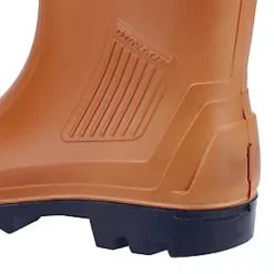 Dunlop Purofort Rig Air Safety Wellies Brown Size 9 - Durable Safety Wellingtons for Work -Wellies Sales 312JX A4