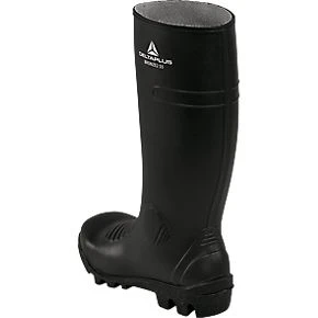 Delta Plus BRONS2S5N Safety Wellies - Black, Size 9 | Durable Safety Wellingtons 2 Delta Plus BRONS2S5N Safety Wellies - Black, Size 9 | Durable Safety Wellingtons - Image 2