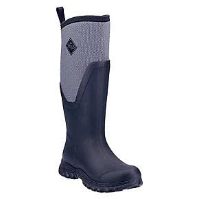 Muck Boots Arctic Sport II Tall Metal Free Ladies Non Safety Wellies - Black/Grey, Size 6 1 Muck Boots Arctic Sport II Tall Metal Free Ladies Non Safety Wellies - Black/Grey, Size 6