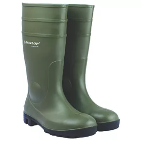 Dunlop Protomastor Safety Wellies Green Size 6 - Durable Safety Wellingtons for Work 3 Dunlop Protomastor Safety Wellies Green Size 6 - Durable Safety Wellingtons for Work - Image 3