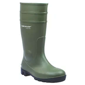 Dunlop Protomastor Safety Wellies Green Size 6 - Durable Safety Wellingtons for Work 1 Dunlop Protomastor Safety Wellies Green Size 6 - Durable Safety Wellingtons for Work