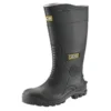 JCB Hydromaster Safety Wellies Black Size 10 - Durable & Comfortable Safety Wellingtons