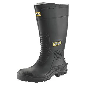 JCB Hydromaster Safety Wellies Black Size 10 - Durable & Comfortable Safety Wellingtons 1 JCB Hydromaster Safety Wellies Black Size 10 - Durable & Comfortable Safety Wellingtons