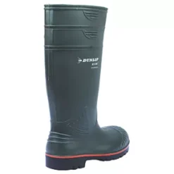 Dunlop Acifort Safety Wellies Green Size 7 - Durable Safety Wellingtons for Work -Wellies Sales 39510 A4