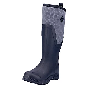 Muck Boots Arctic Sport II Tall Metal Free Ladies Non Safety Wellies - Black/Grey, Size 7 2 Muck Boots Arctic Sport II Tall Metal Free Ladies Non Safety Wellies - Black/Grey, Size 7 - Image 2