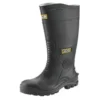 JCB Hydromaster Safety Wellies Black Size 8 - Durable & Comfortable Safety Wellingtons