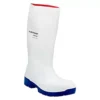 Dunlop Food Pro Safety Wellies White Size 7 | Slip-Resistant & Durable Safety Wellingtons