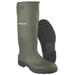 Dunlop Pricemaster 380VP Metal Free Non Safety Wellies - Green, Size 6 | Durable & Comfortable Wellington Boots 8 Dunlop Pricemaster 380VP Metal Free Non Safety Wellies - Green, Size 6 | Durable & Comfortable Wellington Boots -Wellies Sales 6495C A2