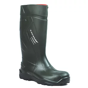 Dunlop Purofort+ Safety Wellies Green Size 8 - Durable & Comfortable Safety Wellingtons 1 Dunlop Purofort+ Safety Wellies Green Size 8 - Durable & Comfortable Safety Wellingtons