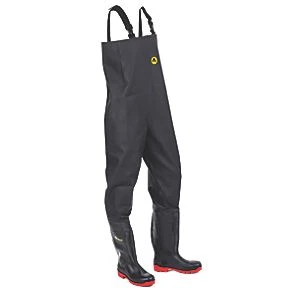 Amblers Danube Safety Chest Waders - Black, XX Large, Size 9 | Durable Fishing Waders for Men & Women 2 Amblers Danube Safety Chest Waders - Black, XX Large, Size 9 | Durable Fishing Waders for Men & Women - Image 2