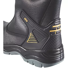 Site Hydroguard Safety Rigger Boots - Black, Size 10 | Durable & Waterproof Work Boots 3 Site Hydroguard Safety Rigger Boots - Black, Size 10 | Durable & Waterproof Work Boots - Image 3