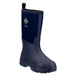 Muck Boots Derwent II Metal Free Non Safety Wellies - Black, Size 4 | Durable & Comfortable Wellington Boots
