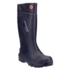 Dunlop Purofort+ Safety Wellies Black Size 13 - Heavy Duty Waterproof Work Boots