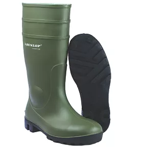 Dunlop Protomastor Safety Wellies Green Size 7 - Durable Safety Wellingtons for Work 2 Dunlop Protomastor Safety Wellies Green Size 7 - Durable Safety Wellingtons for Work - Image 2