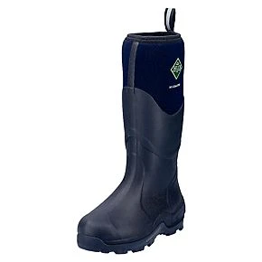 Muck Boots Muckmaster Hi Metal Free Non Safety Wellies - Black, Size 8 | Durable & Comfortable Wellington Boots 2 Muck Boots Muckmaster Hi Metal Free Non Safety Wellies - Black, Size 8 | Durable & Comfortable Wellington Boots - Image 2