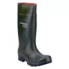 Dunlop Purofort Professional Safety Wellies Green Size 6.5 - Durable & Comfortable Safety Boots