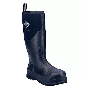 Muck Boots Chore Max Safety Wellies - Black, Size 6 | Heavy-Duty Work Boots for Men & Women 1 Muck Boots Chore Max Safety Wellies - Black, Size 6 | Heavy-Duty Work Boots for Men & Women