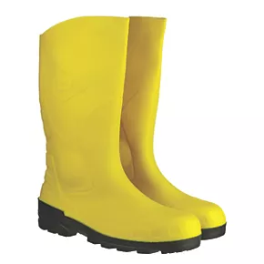 Dunlop Devon Safety Wellies - Yellow, Size 10 | Heavy-Duty Safety Wellingtons 3 Dunlop Devon Safety Wellies - Yellow, Size 10 | Heavy-Duty Safety Wellingtons - Image 3