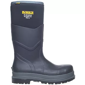 DeWalt Hobart Safety Wellies Black Size 9 - Durable Safety Wellingtons for Work 2 DeWalt Hobart Safety Wellies Black Size 9 - Durable Safety Wellingtons for Work - Image 2