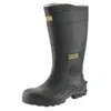 JCB Hydromaster Safety Wellies Black Size 7 - Durable Safety Wellingtons for Work & Outdoor Use