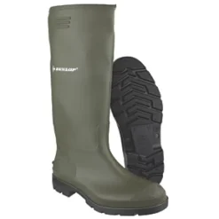 Dunlop Pricemaster 380VP Metal Free Non Safety Wellies - Green, Size 5 | Durable & Comfortable Wellington Boots 8 Dunlop Pricemaster 380VP Metal Free Non Safety Wellies - Green, Size 5 | Durable & Comfortable Wellington Boots -Wellies Sales 8910C A2